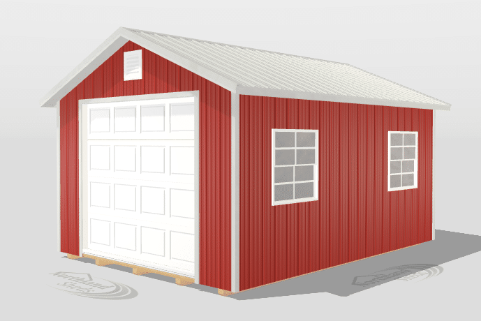 12x16 ranch garage